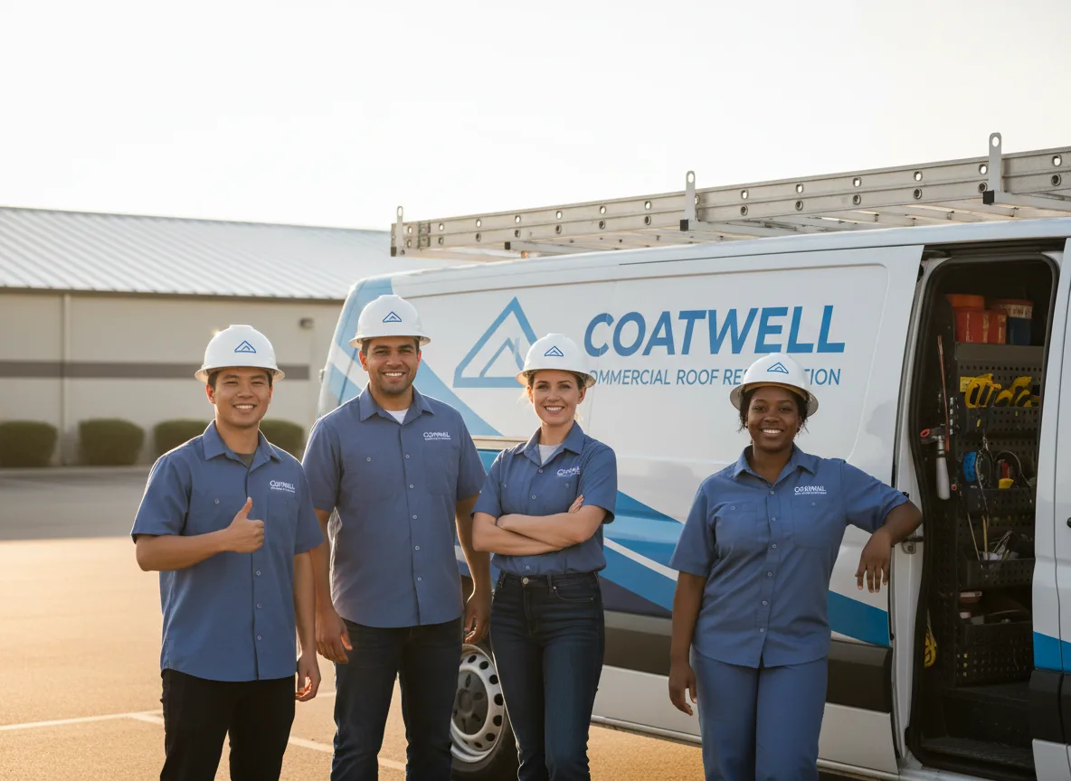 Commercial roof coating company in Fairport, NY